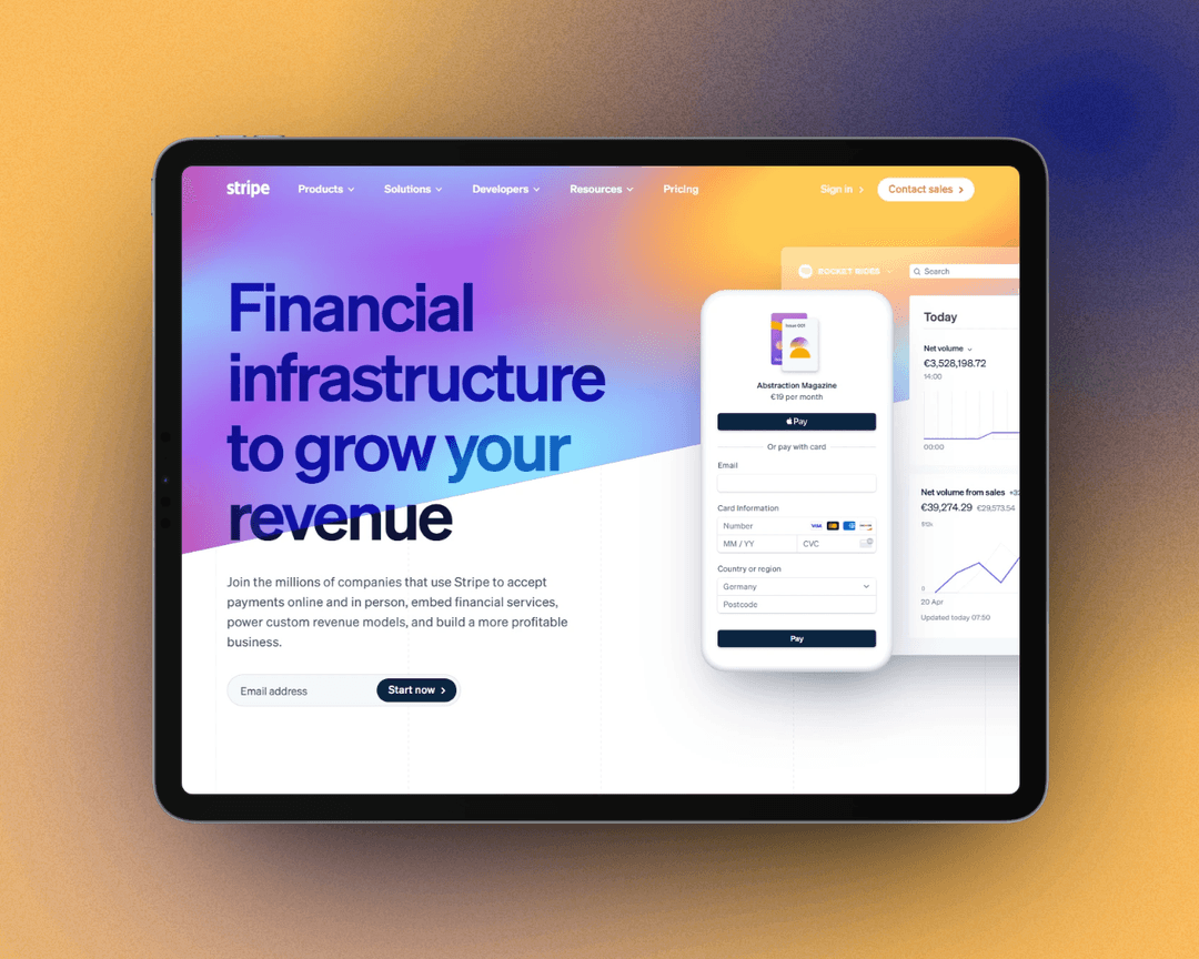 iPad Pro, UI Showcase